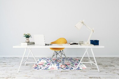 Tapete para cadeira de escritório Buquê de primavera