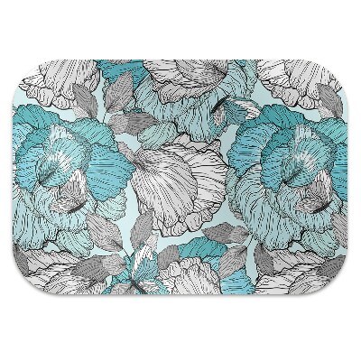 Tapete para cadeira de escritório Arranjo floral