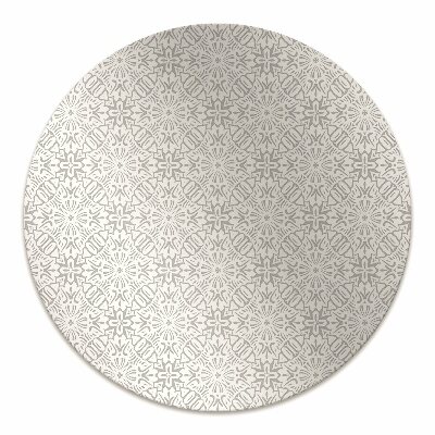 Tapete para cadeira de escritório ornamento floral