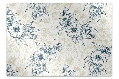 Tapete para escritório Arte floral
