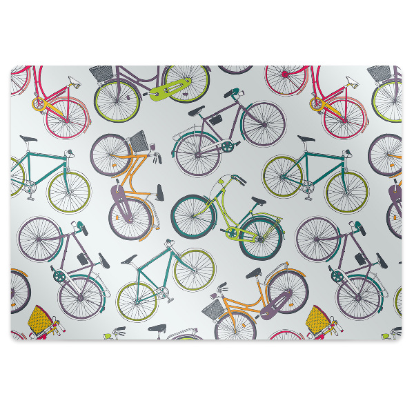 Tapete para cadeira de escritório Bicicletas urbanas