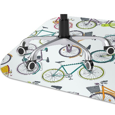 Tapete para cadeira de escritório Bicicletas urbanas