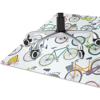 Tapete para cadeira de escritório Bicicletas urbanas