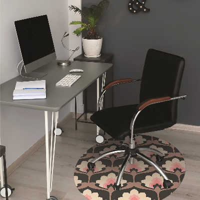 Tapete para escritório Padrão floral