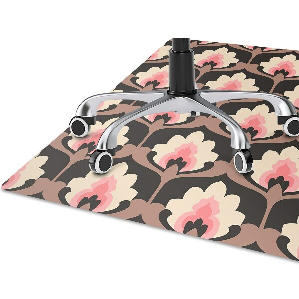 Tapete para escritório Padrão floral