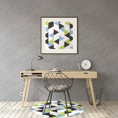 Tapete para cadeira de escritório Triângulos Voadores