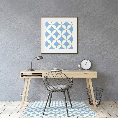 Tapete para cadeira de escritório Azulejo marroquino