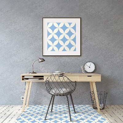Tapete para cadeira de escritório Azulejo marroquino