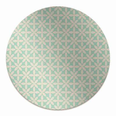 Tapete para escritório Padrão branco e azul