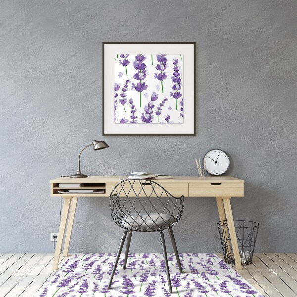 Tapete para escritório Lavanda