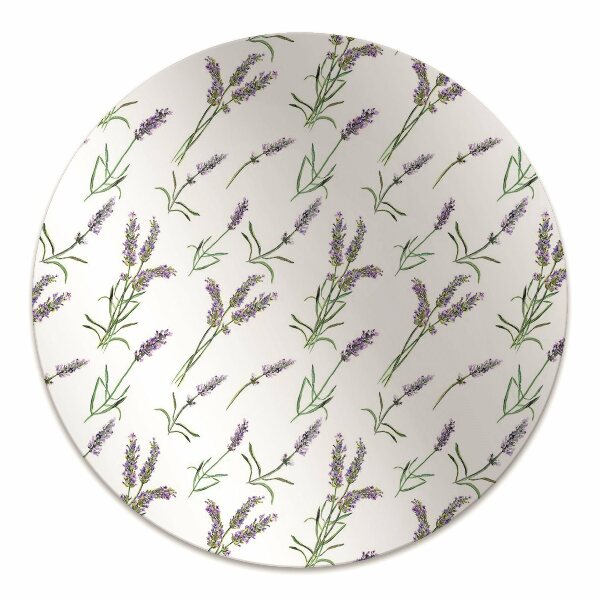 Tapete escritório flores de lavanda