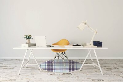 Tapete para escritório tartã escocês