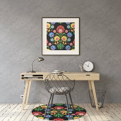 Tapete para cadeira de escritório Arte popular