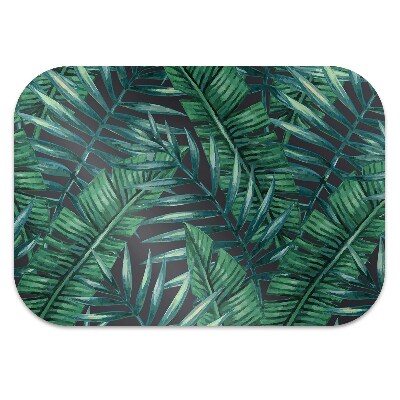 Tapete para escritório Folhas tropicais