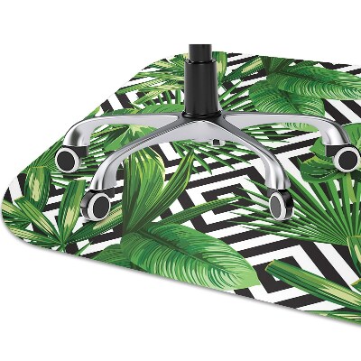 Tapete escritório Folhas tropicais