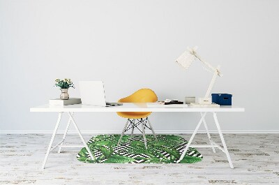 Tapete escritório Folhas tropicais