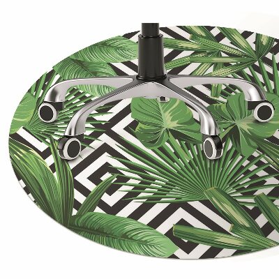 Tapete escritório Folhas tropicais