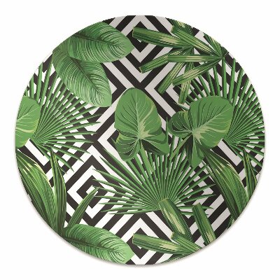 Tapete escritório Folhas tropicais