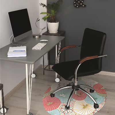 Tapete para escritório Padrão floral