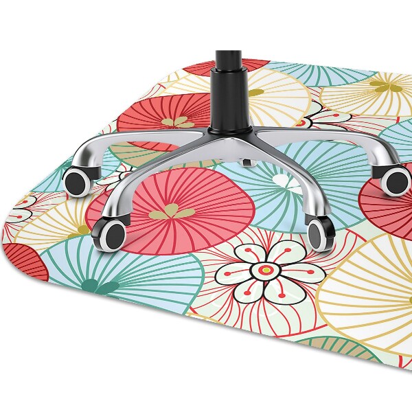 Tapete para escritório Padrão floral