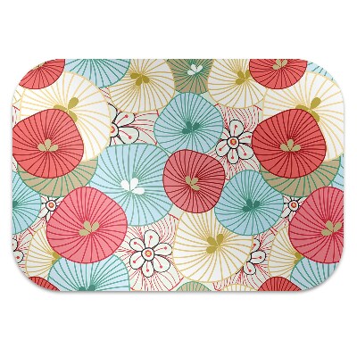 Tapete para escritório Padrão floral