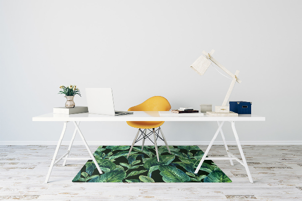 Tapete escritório Folhas tropicais