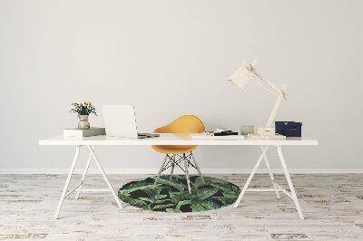 Tapete escritório Folhas tropicais