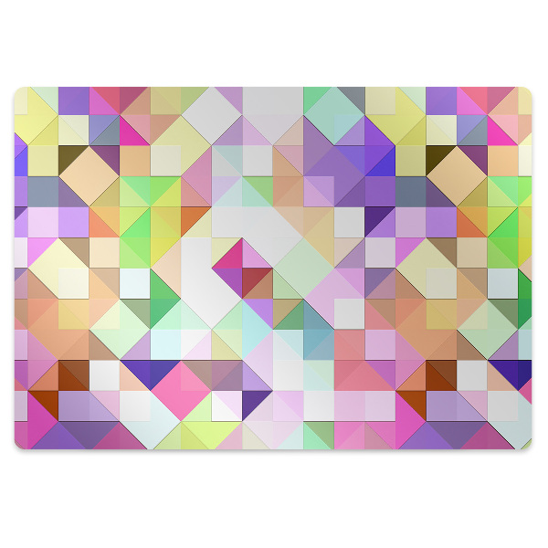 Tapete para escritório Mosaico colorido