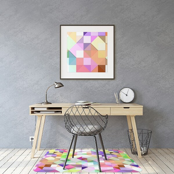 Tapete para escritório Mosaico colorido