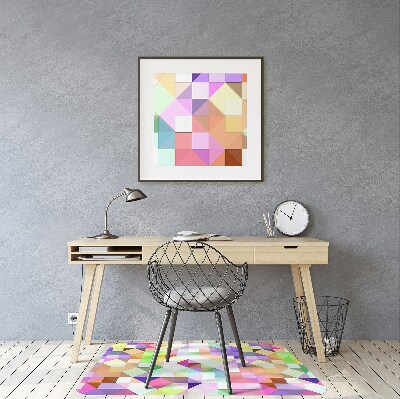 Tapete para escritório Mosaico colorido
