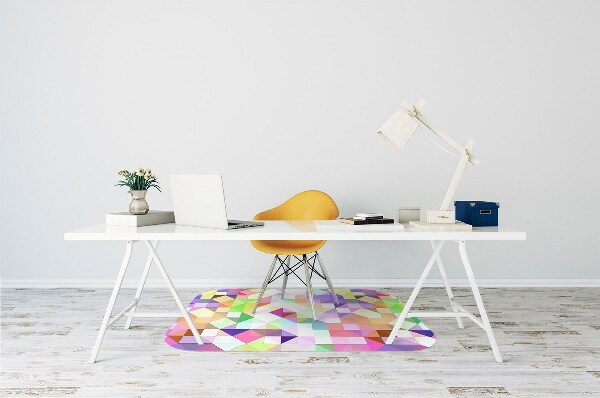 Tapete para escritório Mosaico colorido