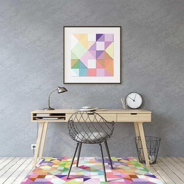 Tapete para escritório Mosaico colorido