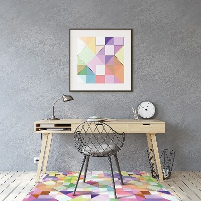 Tapete para escritório Mosaico colorido