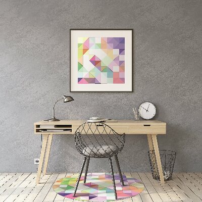 Tapete para escritório Mosaico colorido
