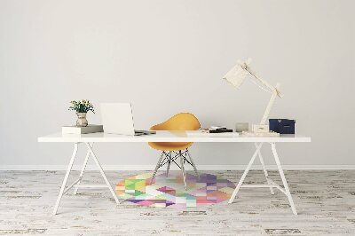 Tapete para escritório Mosaico colorido