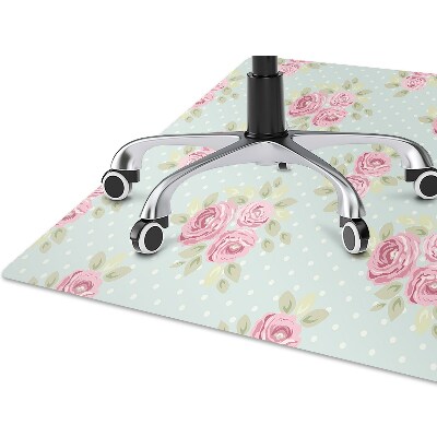 Tapete para escritório Buquês cor de rosa