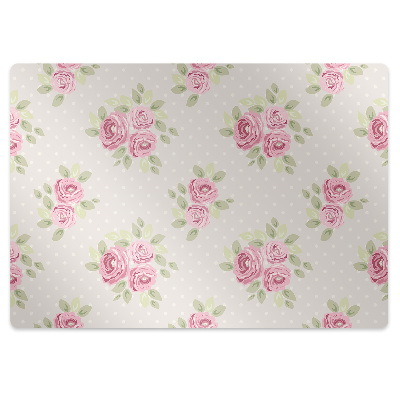 Tapete escritório rosas inglesas