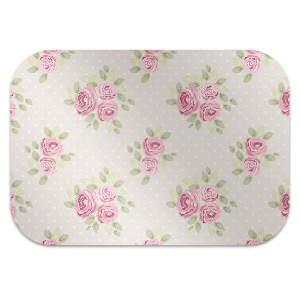 Tapete escritório rosas inglesas