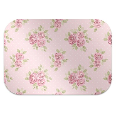 Tapete para escritório Buquê rosa