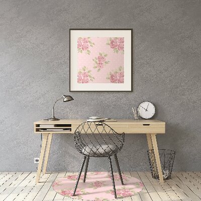 Tapete para escritório Buquê rosa