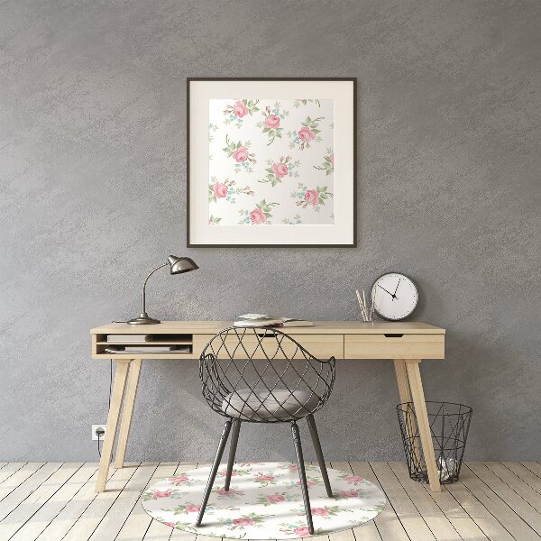 Tapete para escritório Flores pequenas
