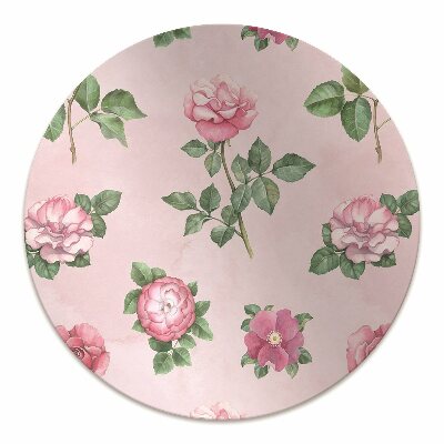 Tapete para cadeira de escritório Uma rosa com espinhos