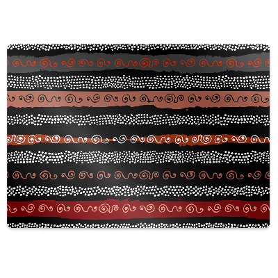 Tapete para cadeira de escritório Padrão tribal