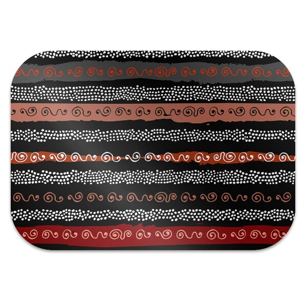 Tapete para cadeira de escritório Padrão tribal