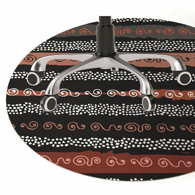 Tapete para cadeira de escritório Padrão tribal