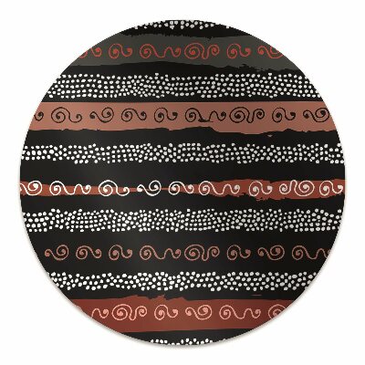 Tapete para cadeira de escritório Padrão tribal