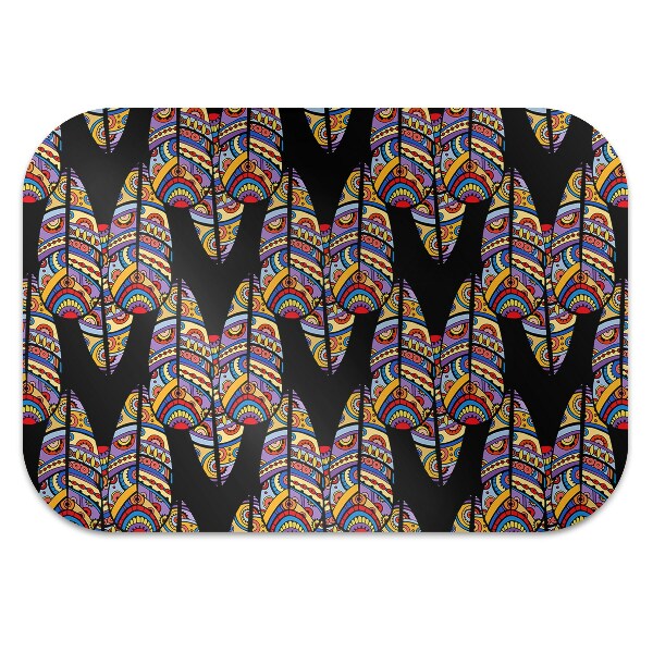 Tapete para cadeira de escritório Arte tribal