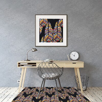 Tapete para cadeira de escritório Arte tribal
