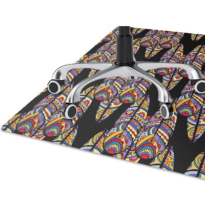 Tapete para cadeira de escritório Arte tribal