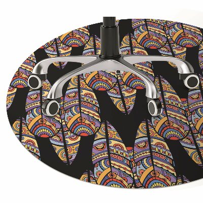 Tapete para cadeira de escritório Arte tribal